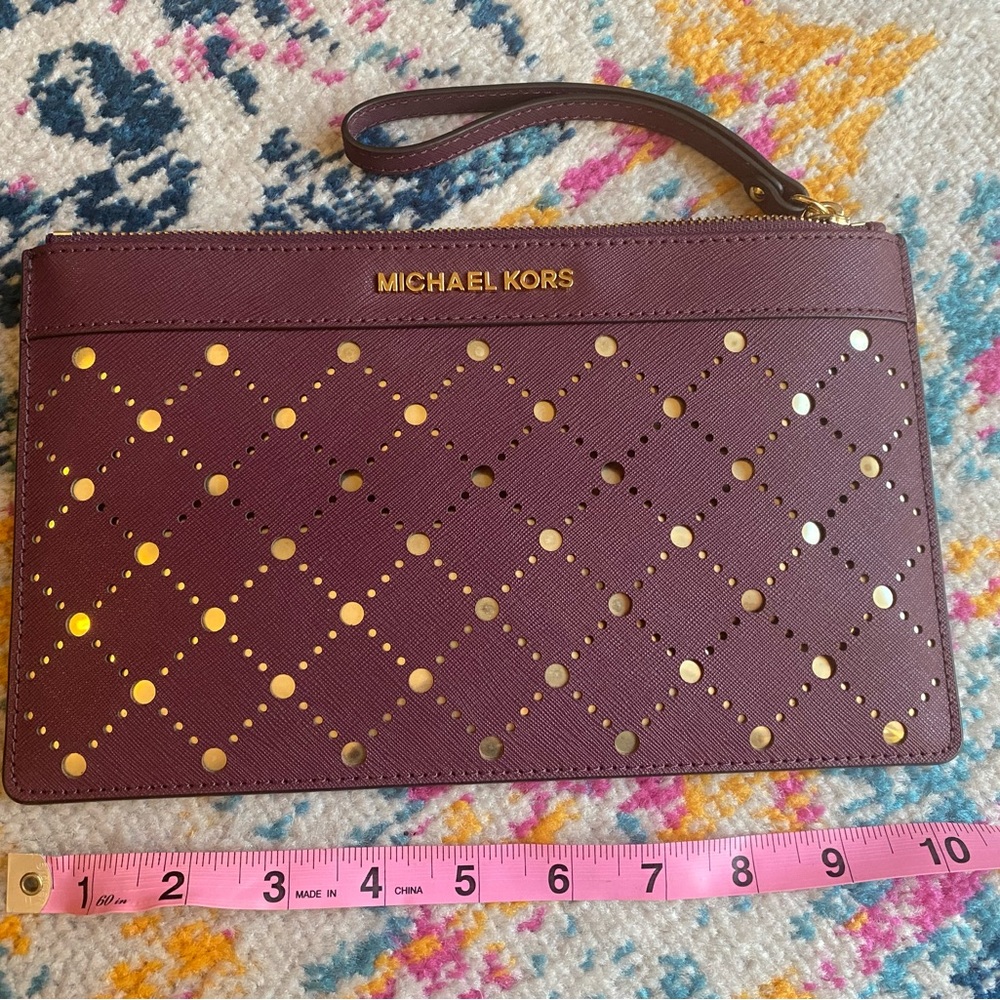 Michael Kors Zippered Clutch